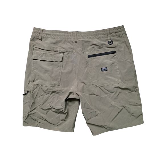O'Neill Crossover Hybrid Shorts Men’s 38 Dark Khaki Stretch - Picture 5 of 7